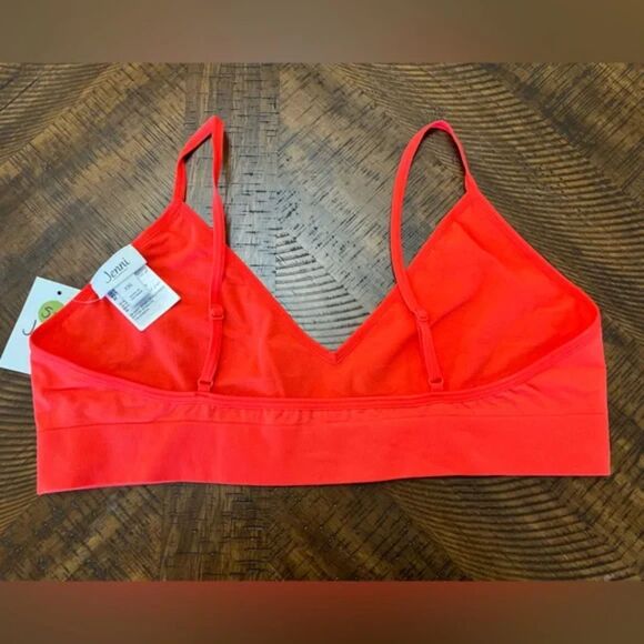 Jenni Intimates Papaya Punch Light Support Bralette Size Medium NWT - Picture 3 of 3
